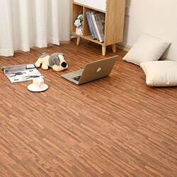 Wood Grain Foam Floor Mat Interlocking Thickened Children's Crawling Mat Puzzle Baby Crawling Mat Tatami Floor Mat