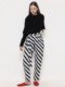 Free door WINGFREE spring and summer fashionable retro elegant gentlemanly design printed slim suit trousers women