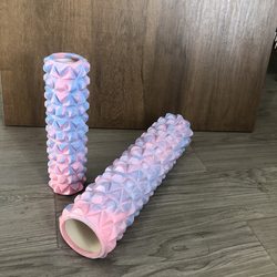 Solid yoga column camouflage foam roller fitness massage muscle relaxation roller mace home fitness equipment