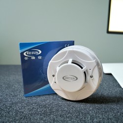 Anruixin 12V Wired 24V Smoke and Temperature Sensor Alarm Normally Open Normally Closed Type Rs9082 Smoke and Temperature Integrated New Model