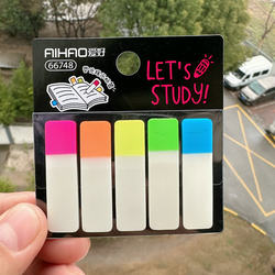 Fluorescent Indicator Labels, Waterproof Highlight Stickers, Attention Stickers, Note Stickers, Memo Pads, Sticky Notes, Bookmarks, Colored Stickers