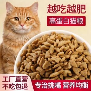 
Stray cat native cat food, ordinary kitten and domestic cat special all-stage adult cat and kitten general nutritional cat staple food