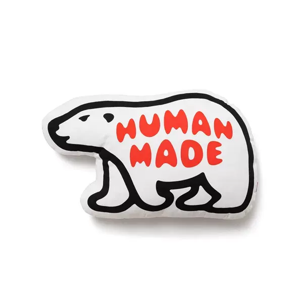 现货HUMAN MADE POLAR BEAR CUSHION 热狗/北极熊抱枕20AW-Taobao