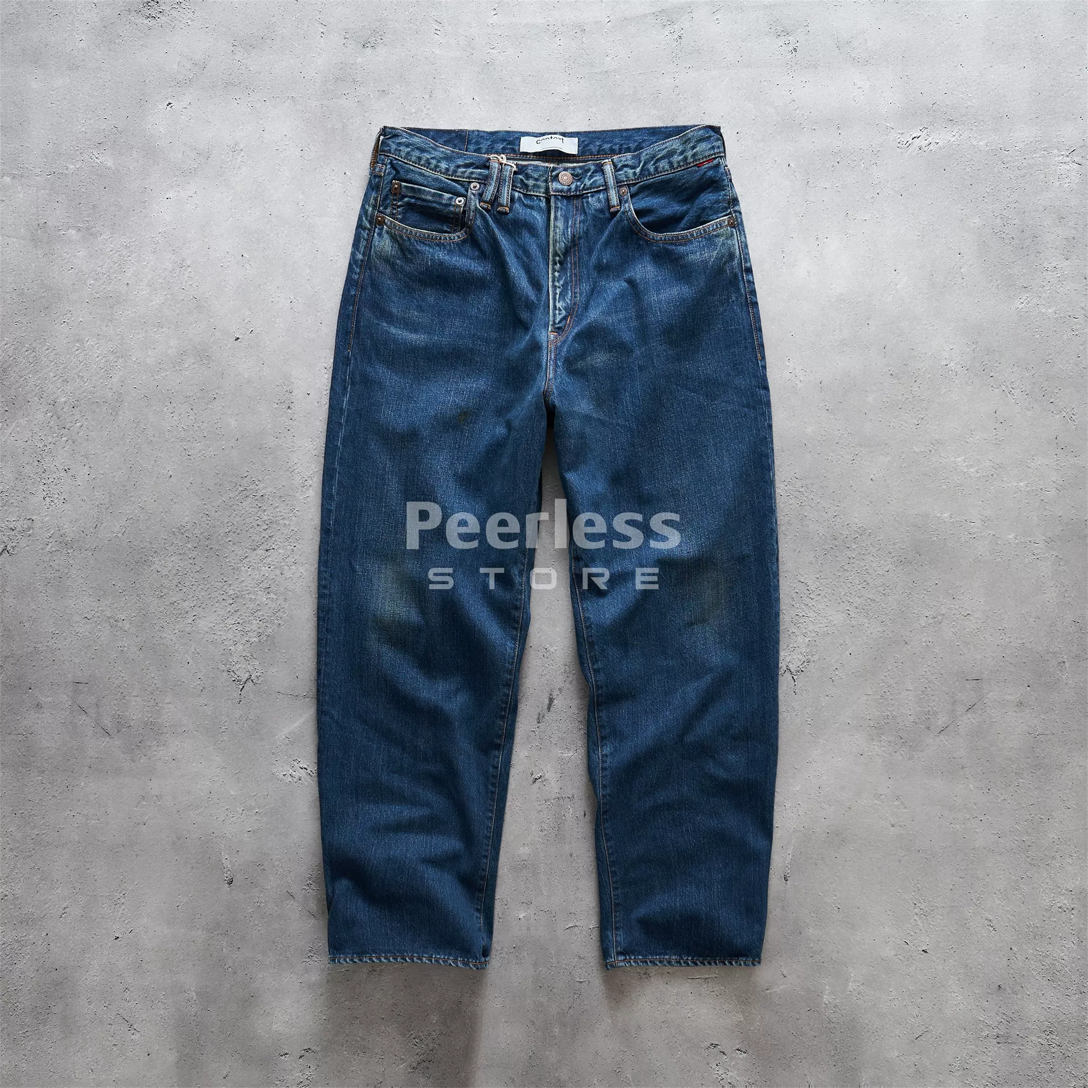 现货ANACHRONORM CONTEXT 001/003 5P PANTS日本制水洗牛仔裤23aw-Taobao