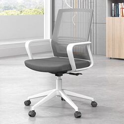 Office Computer Chair Home Breathable Simple Modern Comfortable Backrest Ergonomic Lift Rotating Bow Staff Chair