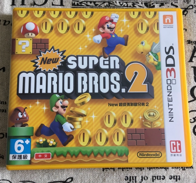 iQue DS New 超级马力欧兄弟 ソフトのみ　(シール上部破れ有り) 02 iQue DS New 超级马力欧兄弟 ソフトのみ (シール上部破れ有り