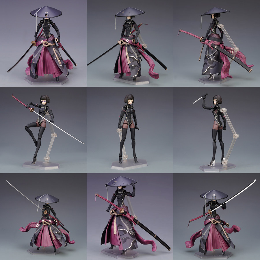 High-quality version figma 549# RONIN Wandering Samurai Mecha Girl