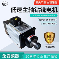 Xiniu Drilling and Milling Motor 3000 Rpm Woodworking Aluminum Material Giant R25 Drilling Engraving Precision Low-Speed Spindle Motor 380V