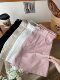 Korean retro high waist wash cotton denim work skirt for women in spring and summer anti-exposure and slimming versatile hip-covered skirt