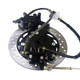 Cross -riding motorcycle drum brake modification after modification
