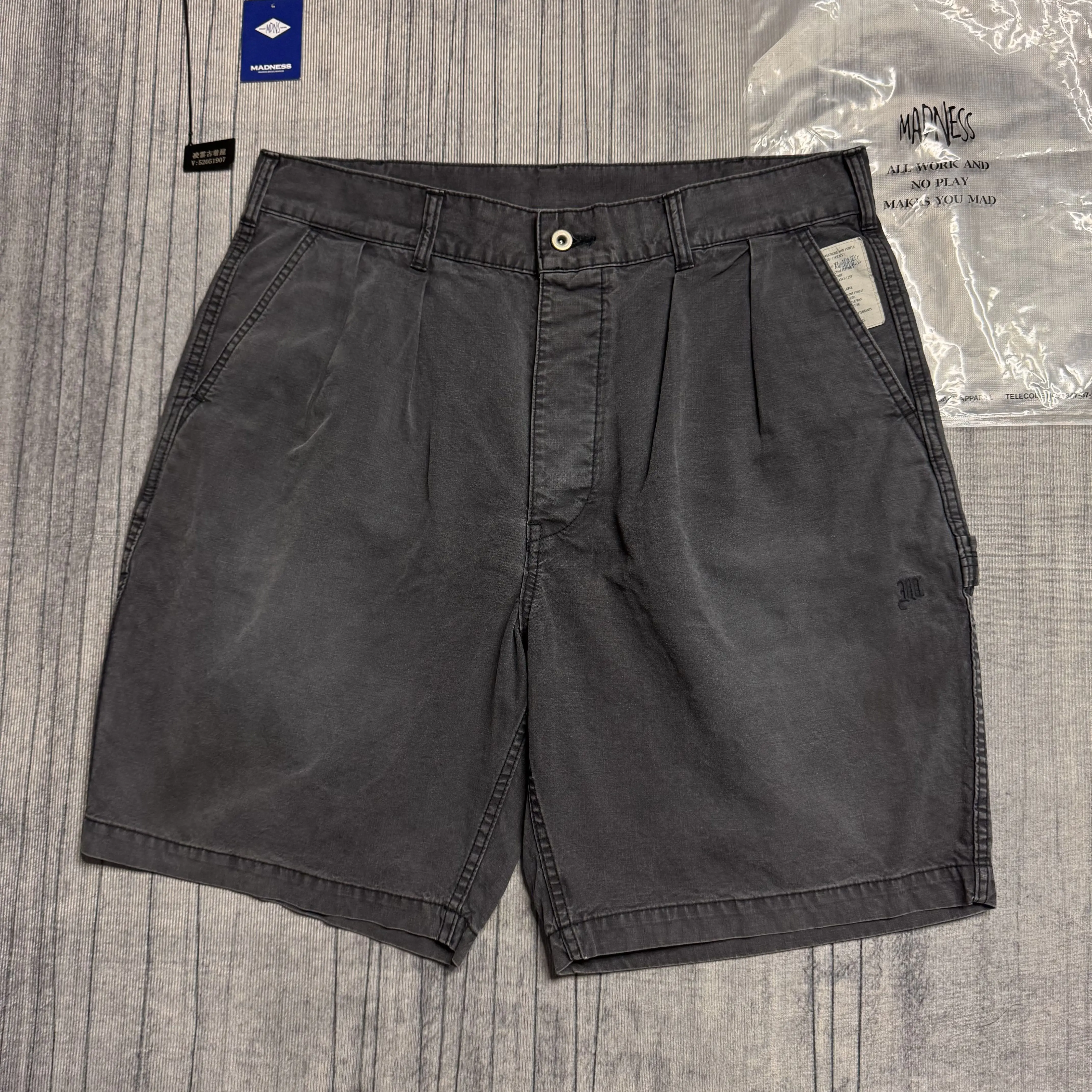 WTAPS CARGO SHORTS/SHORTS.NYCO.OXFORD短褲19SS 黑色03碼
