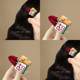 Make a fortune on 'Mah'! Fun and creative mahjong cartoon doll three-dimensional sponge bb clip forehead side bangs clip