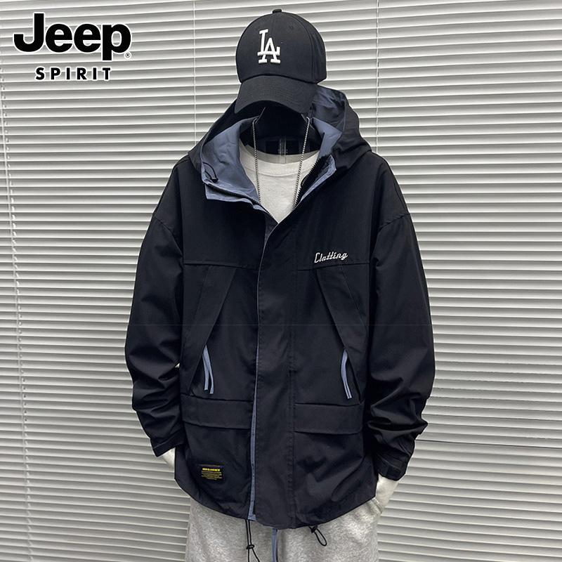 JEEP JEEP ĳ־      Ʈ 귣 罺  WORKWEAR WINDPROOF JACKET MEN-