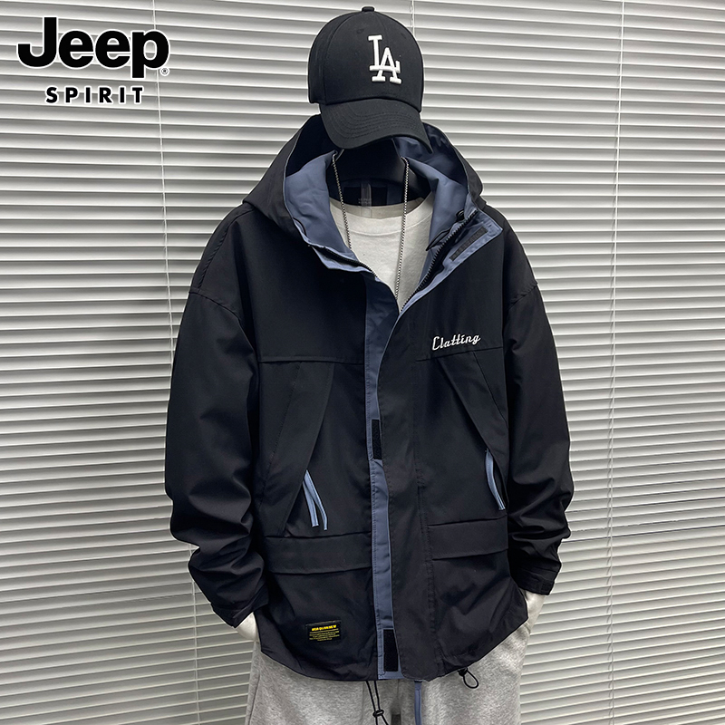 JEEP JEEP ĳ־      Ʈ 귣 罺  WORKWEAR WINDPROOF JACKET MEN-