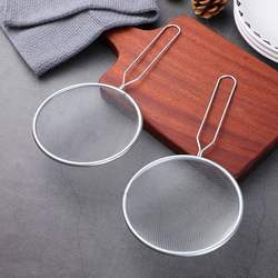 Kitchen Strainer Filter Net for Noodles, Stainless Steel Dumpling Strainer, Juice and Soy Milk Filter, Oil Strainer, Household Fine-Mesh Skimmer