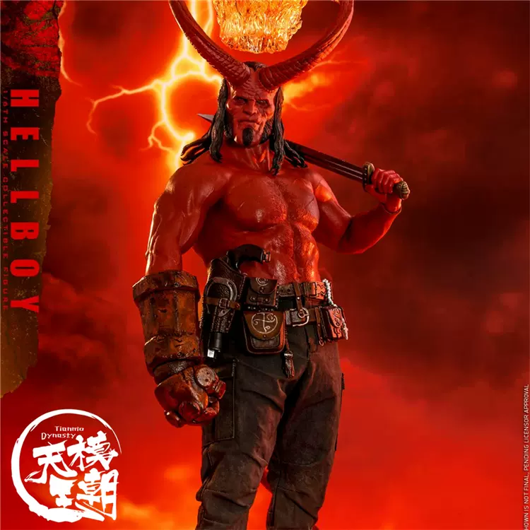 HOTTOYS HT 1/6 MMS527 地狱男爵2.0 Hellboy 血皇后崛起2019-Taobao