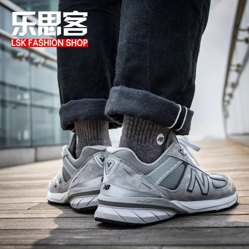 New Balance 美产NB990V5 M990GL5/BK5/BB5/NV5 M990 W990慢跑鞋-Taobao