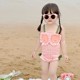 Girls Swimsuit Western Princess Bikini Cute Strait Swimwear Swimsuit Female Baby Fast Children's Swimwear Korean
