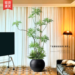 High-End Luxury Artificial Green Plants for Living Room, Realistic Indoor Decorative Fake Trees with a Premium Feel