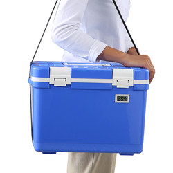 12L Biosafety Transport Box, Vehicle-Mounted Insulated Box, Portable Specimen Refrigeration Box, Cold Chain Box, Sample Transfer Box