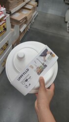 Ikea Upfield Household Salad Spinner Manual Vegetable and Fruit Dehydrator Draining Basket Vegetable Washing Basin