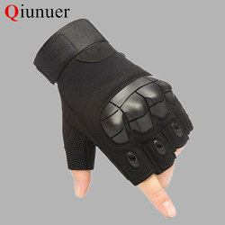 Half-Finger Gloves for Men, Spring and Summer Tactical Combat, Anti-Fall, Anti-Slip, Wear-Resistant, Motorcycle Riding, Combat