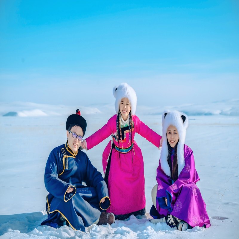 内蒙古冬季呼伦贝尔6天5晚不限时滑雪私家营地沉浸式玩雪森林徒步