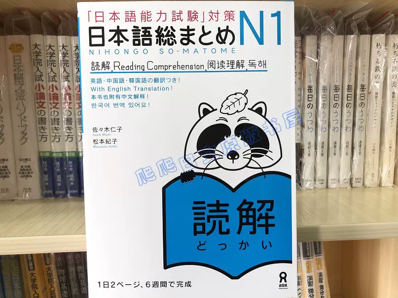 全款日文原版日本語総まとめN1 読解阅读日语能力测试-Taobao