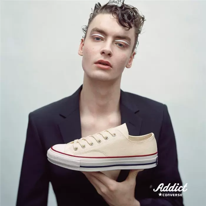 日仓CONVERSE ADDICT CHUCK TAYLOR V底匡威低帮帆布板鞋23SS-Taobao