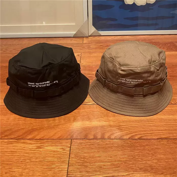 壹树国仓WTAPS JUNGLE 02/HAT/COTTON.RIPSTOP 户外渔夫帽22SS-Taobao