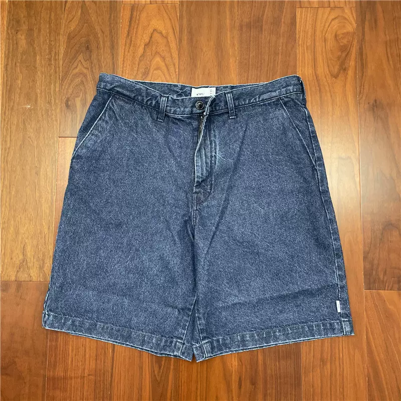 国仓壹树WTAPS WRKS2001/SHORTS/COTTON.DENIM 牛仔短裤23SS-Taobao