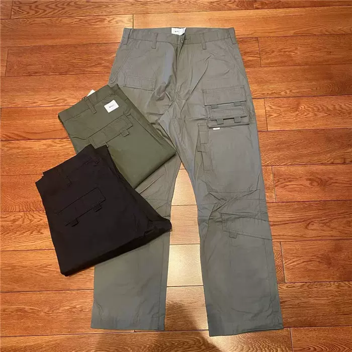 国仓WTAPS MODULAR/TROUSERS.COTTON.WEATHER 多袋工装裤20AW-Taobao