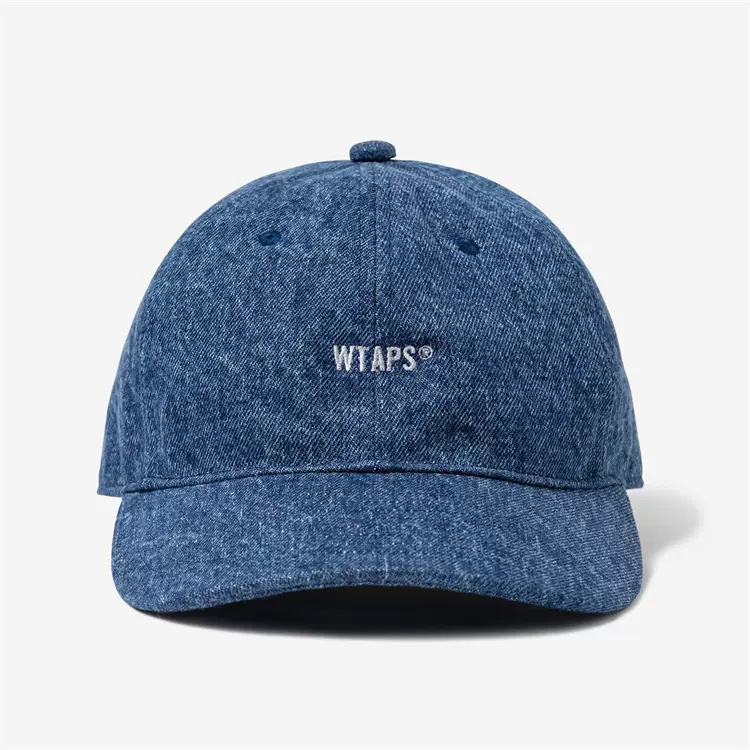 壹树WTAPS T-6M 04/CAP/COTTON.DENIM. SIGN刺绣牛仔帽23AW-Taobao