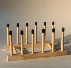 Lp Vinyl Record Display and Storage Rack, Cleaning and Drying Rack, Gramophone, Cleaning Accessories, Lp 5 Slots, Yimu