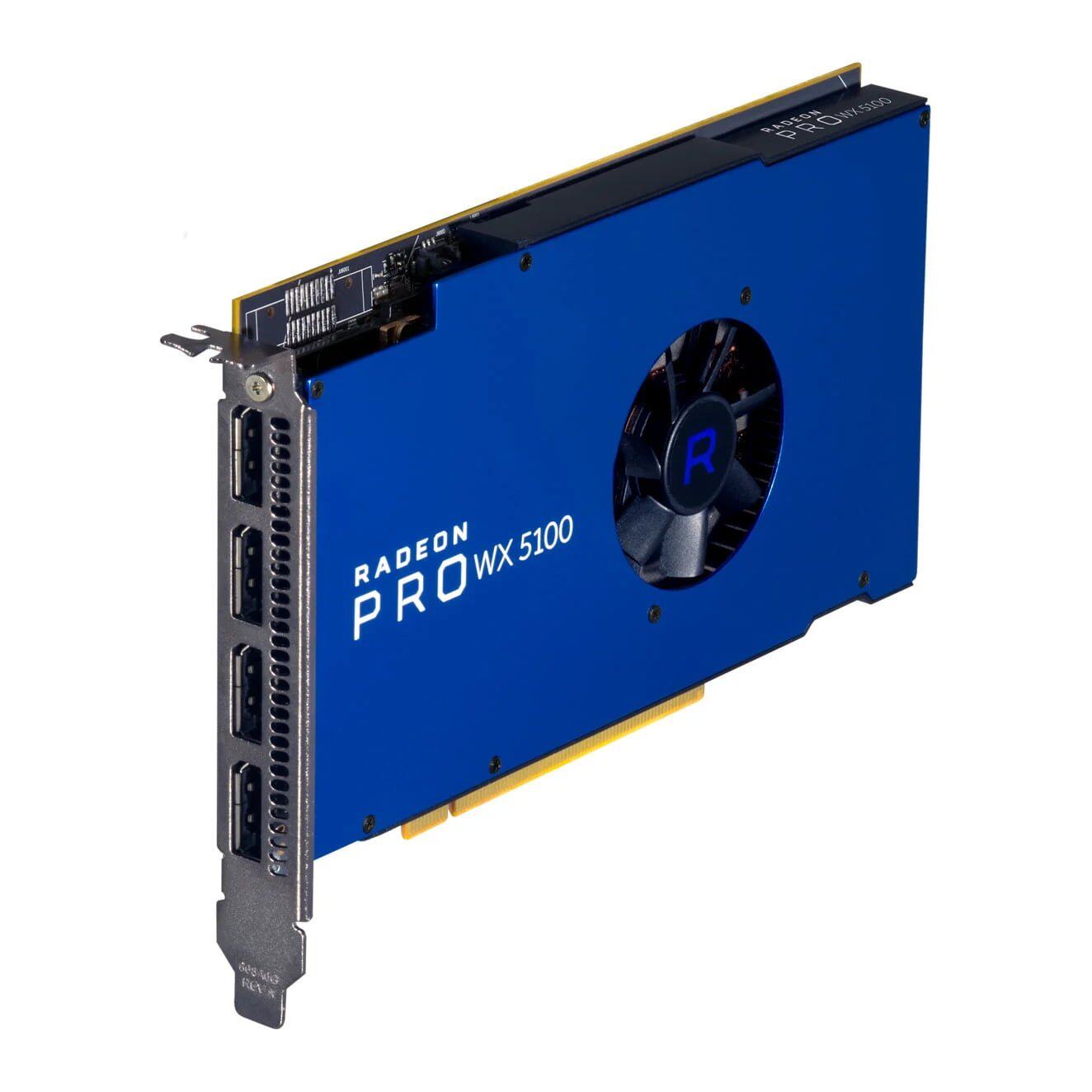 Графическая карта AMD Radeon Pro WX5100, профессиональная видеокарта, графическая карта 8 ГБ, дизайн программного обеспечения PS, дополнительный новый рабочий пакет