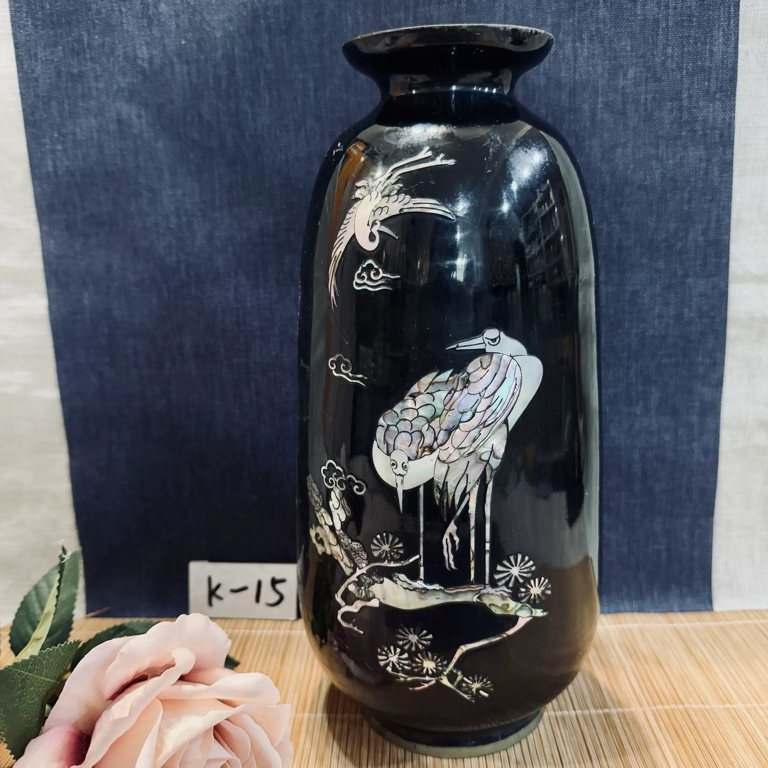 大倉陶園 金蝕カトレア 花瓶 | Antique Nanae 大倉陶園 花瓶 OKURA 2