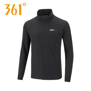 
361 Degree Sports Windbreaker Men's 2026 Spring and Summer New Stand Collar Outdoor Sports Jacket Single Layer Jacket 552524605