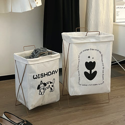 Dirty Clothes Storage Basket, Household Dirty Clothes Basket, Foldable Dirty Clothes Basket, Bathroom Clothes Bin, Laundry Basket, Dirty Clothes Hamper