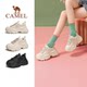 Camel women's shoes 2025 winter new boots women's plus velvet dad shoes women's thick-soled sneakers cotton shoes women's snow boots