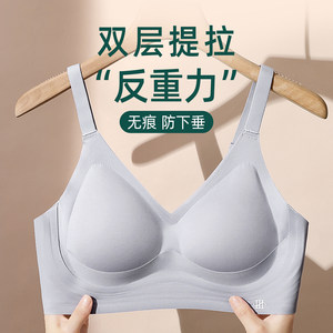 
(Clearing up) Isaila no steel wire summer comfortable glossy markless large size bra sports lingerie girl girl