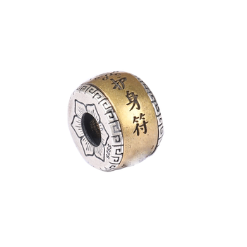 S925 pure silver play accessories can rotate
