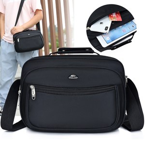 Oxford cloth men's large -capacity shoulder messenger bag Korean version of tide waterproof and wear -resistant handbag casual sports small backpack