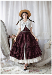 Verze Mumu 2023 Originál Lolita Dlouhé šaty Pro Velké Zatížení žakárová Bavlna Jsk