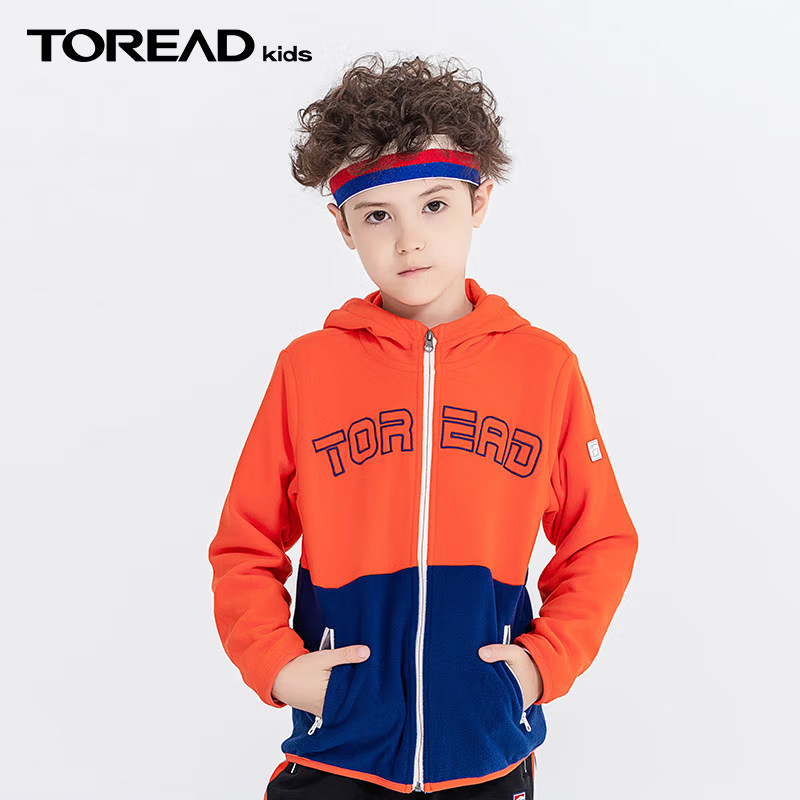 Jaket Fleece Toread Pathfinder Mantel Musim Dingin Berkerudung