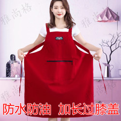Waterproof and Oil-Proof Apron for Kitchen, Home Cooking, Catering Workwear, Wear-Resistant, New Style, Special for Work, with Logo Printing