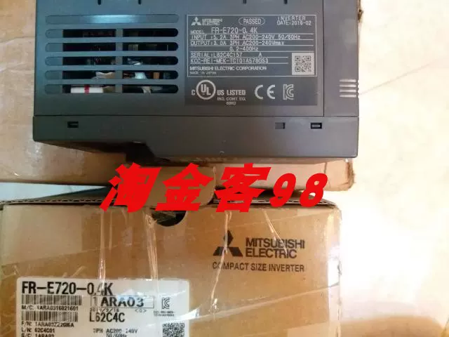 现货 供应原装全新正品三菱 Mitsubishi FR-F820-1.5K-1 可议价-Taobao