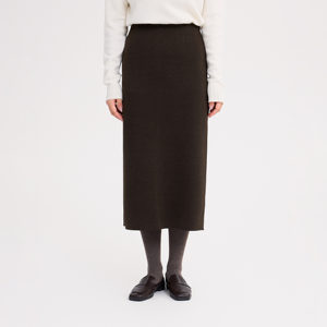 
REST HEART 2025 Autumn New Product High Waist Elastic Straight Skirt