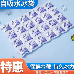 Self-Absorbing Water Ice Pack for Express Delivery, Special for Freezing, Disposable, Commercial Use, for Baking Cakes, Reusable Ice Tray, Refrigeration Pack
