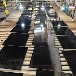 18mm Thick Matte 20mm Thick Chinese Black Glossy 600*600 Ceramic Tiles for Courtyard, Garden, and Water Feature Projects, Used for Floor Paving