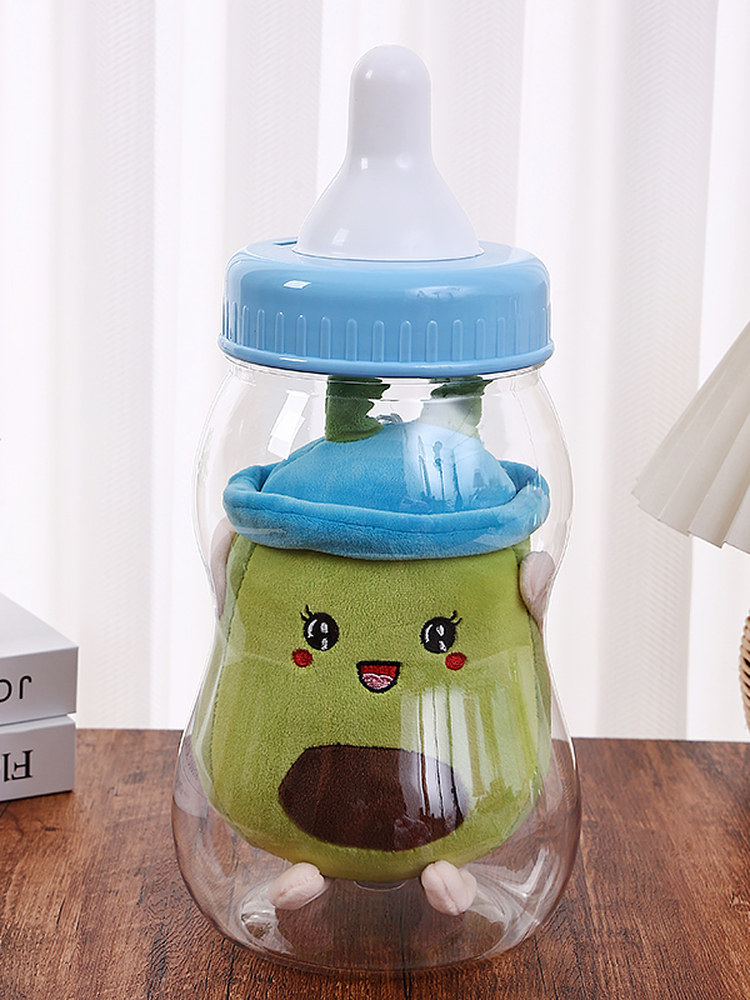 Auchan Happiness Large Transparent Piggy Bank Chicken/Cat Design